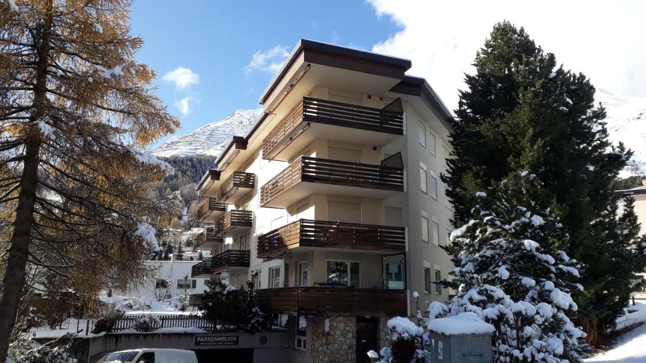 Ferienwohnung Parsennblick Davos Exterior foto